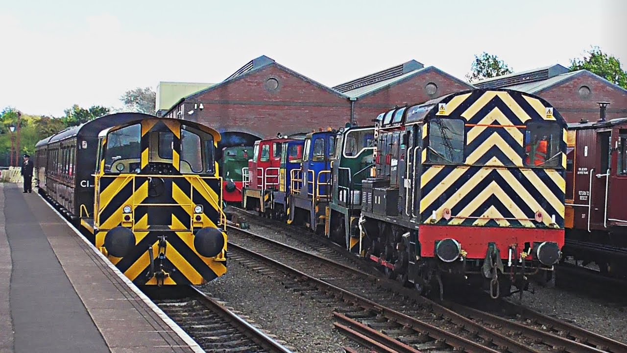 Little Locos and Shunters at Brownhills West - Chasewater Railway (24/8/2024)
