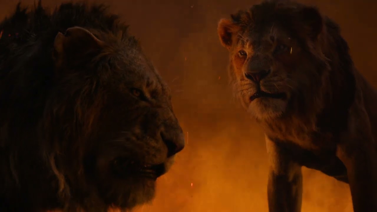 Simba vs Scar ( 60FPS )  | The Lion King (2019)