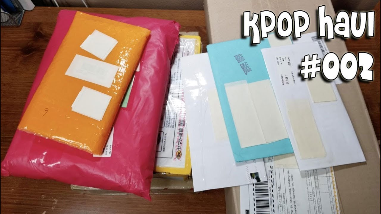 KPOP Haul (BTS, Jennie, Got7, Stray Kids and KARD) #oo2