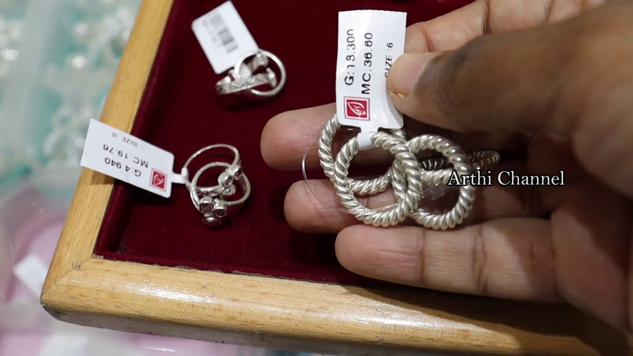Daily wear simple silver Toe Rings Collections // traditional & Fancy Metti collection