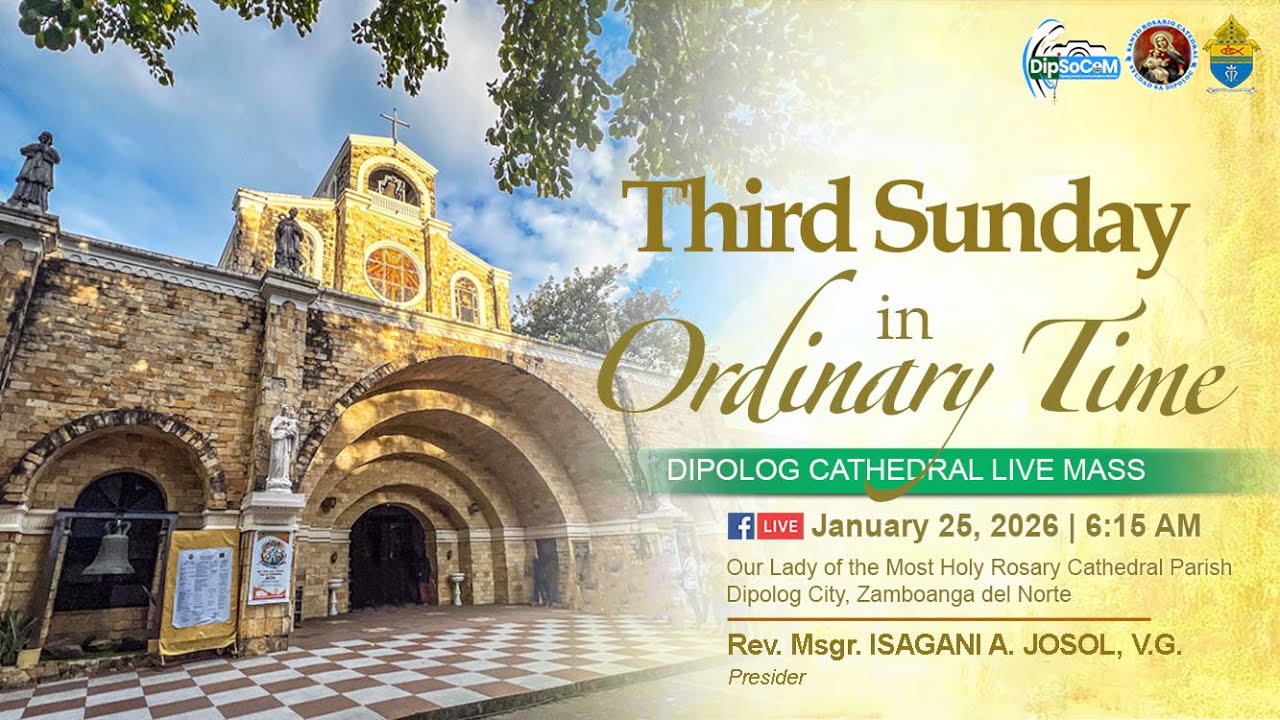 EUCHARISTIC CELEBRATION | Dipolog Cathedral - January 25, 2026