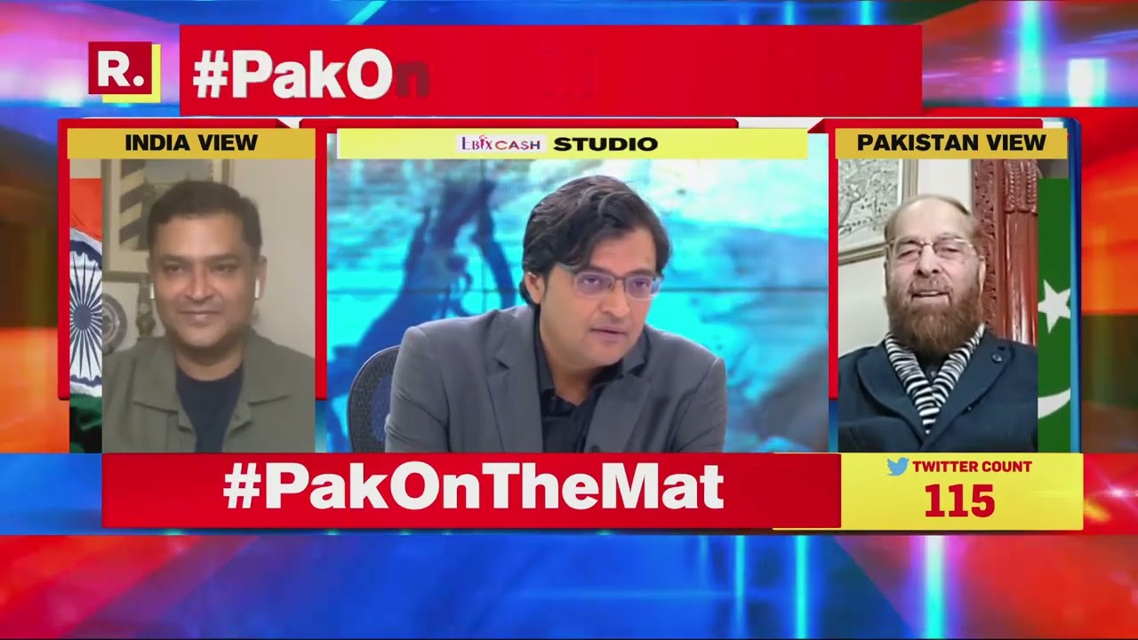 'Who Nurtured Osama?': Arnab Questions Pak Army Personnel Brig Said Nazir On The Debate