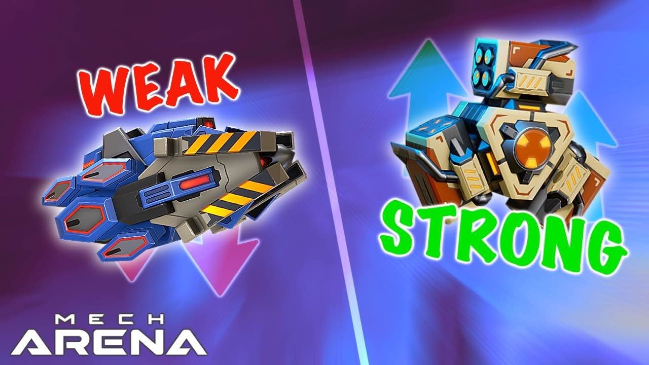 Top 5 BUFFED and NERFED Weapons from the Mod Update - Mech Arena