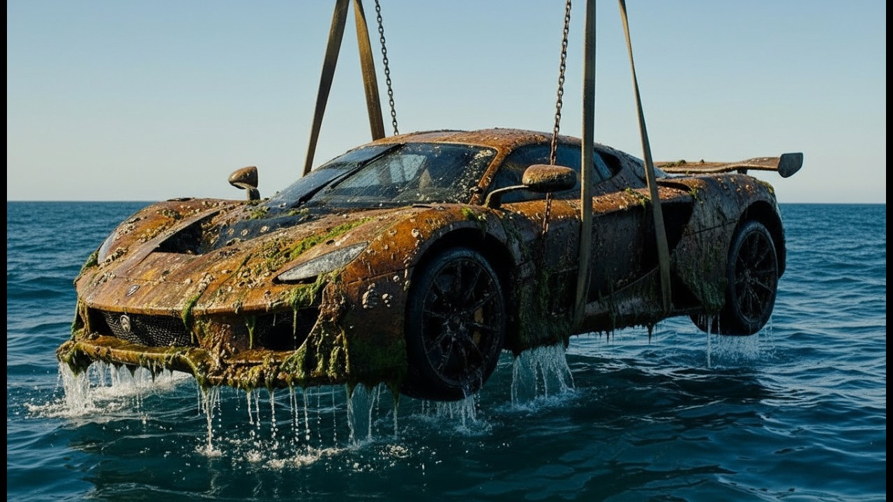 After Years Beneath the Ocean – Bugatti Veyron Restoration That Shocked the World!