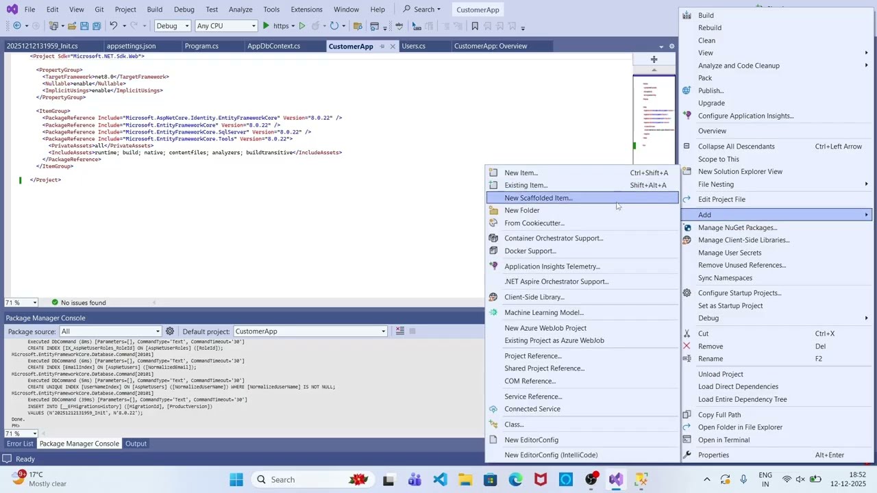 01- Login Page in ASP.NET Core 8 MVC Web App | Full Implementation