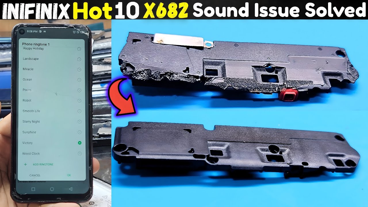 Infinix Hot 10 X682 Speaker Not Working? Easy Repair Solution 2025