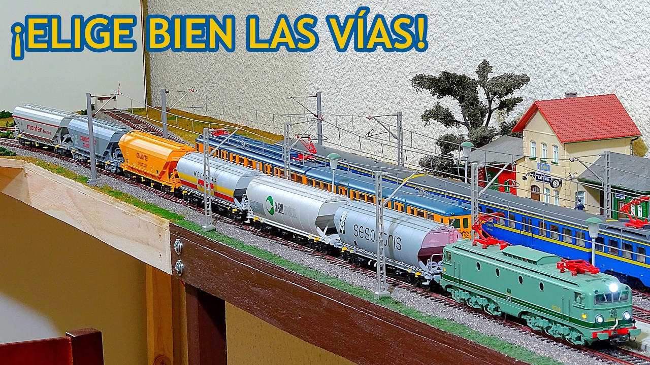 📚 La MAQUETA de TRENES PERFECTA empieza con BUENAS VÍAS