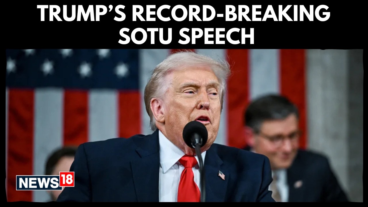 Trump Calls For Full Border Security Funding,Slams Illegal Immigration Policies IN SOTU Speech| N18G