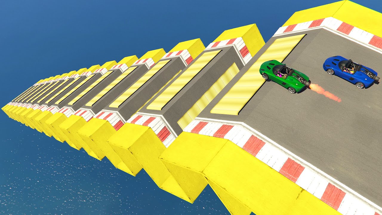 Boost Pads Gone Wild – Dragon Spine Track - GTA 5