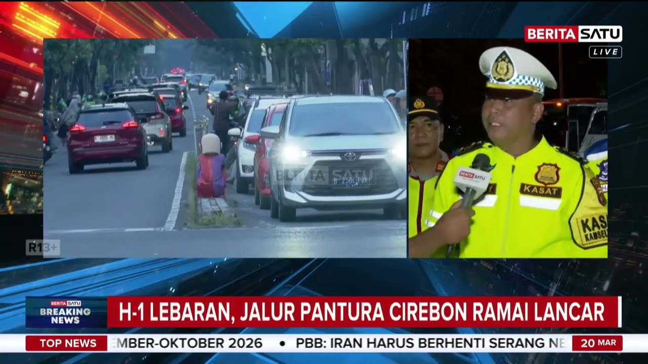 Arus Mudik: Cikampek Lancar, Pantura Cirebon Ramai dan Malangbong Lengang #Beritasatu