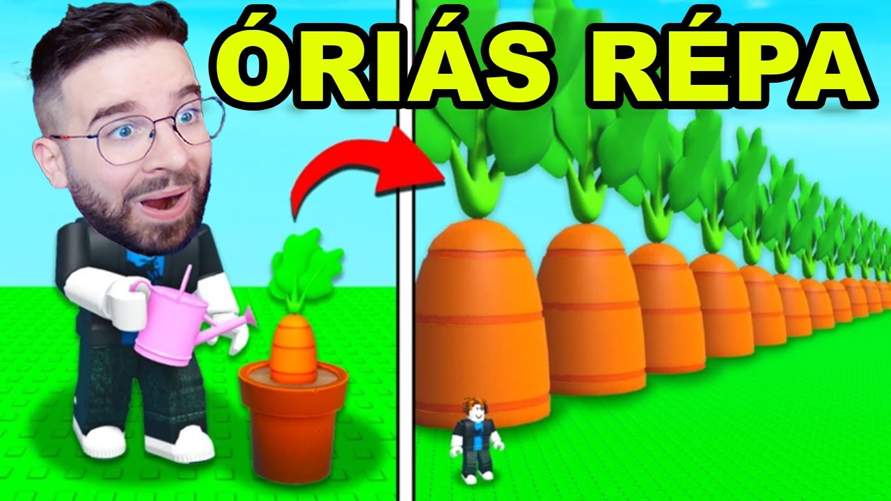 ÓRIÁS RÉPÁT NÖVESZTEK 🥕
