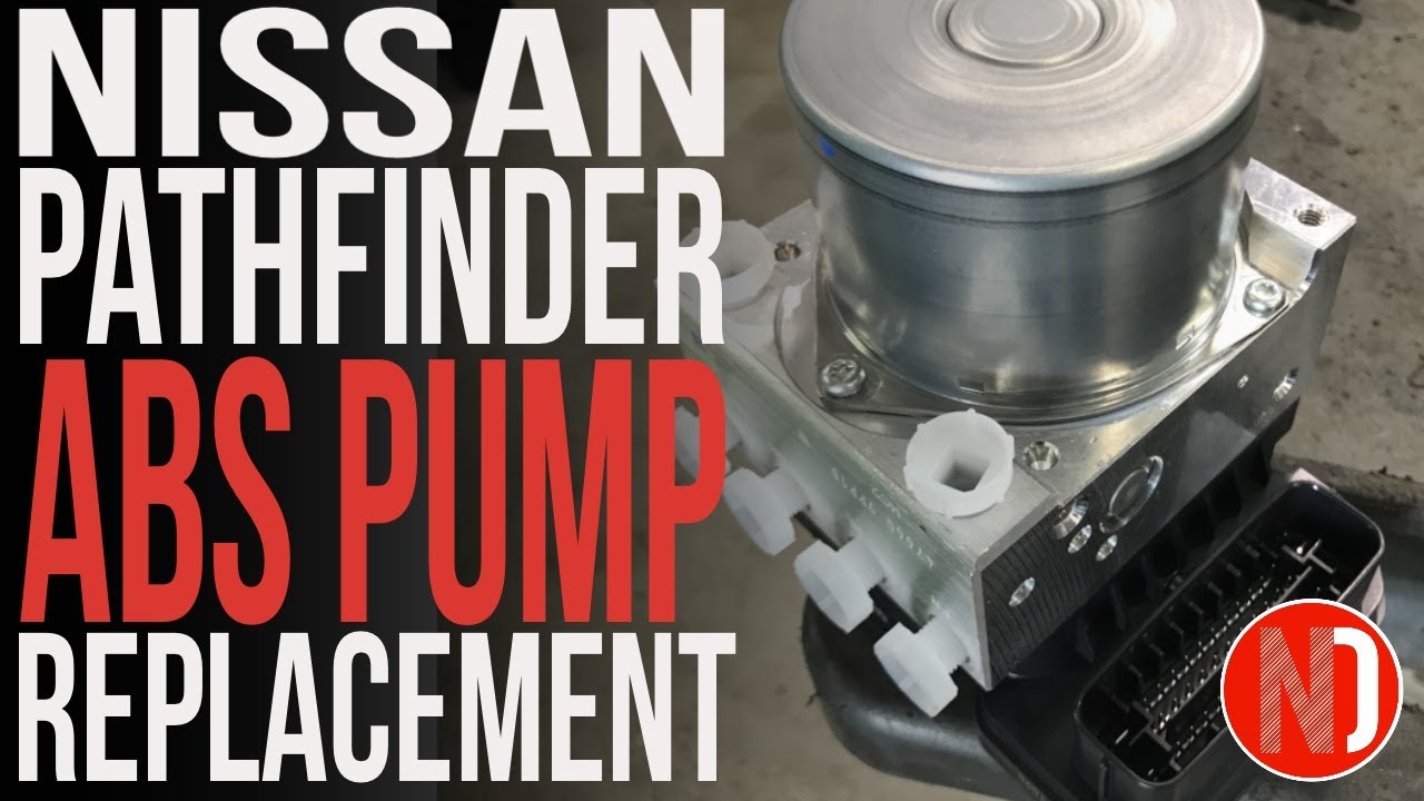 Nissan Recall R1916 - ABS Pump Removal and Installation Nissan Pathfinder | Nissan Doctor