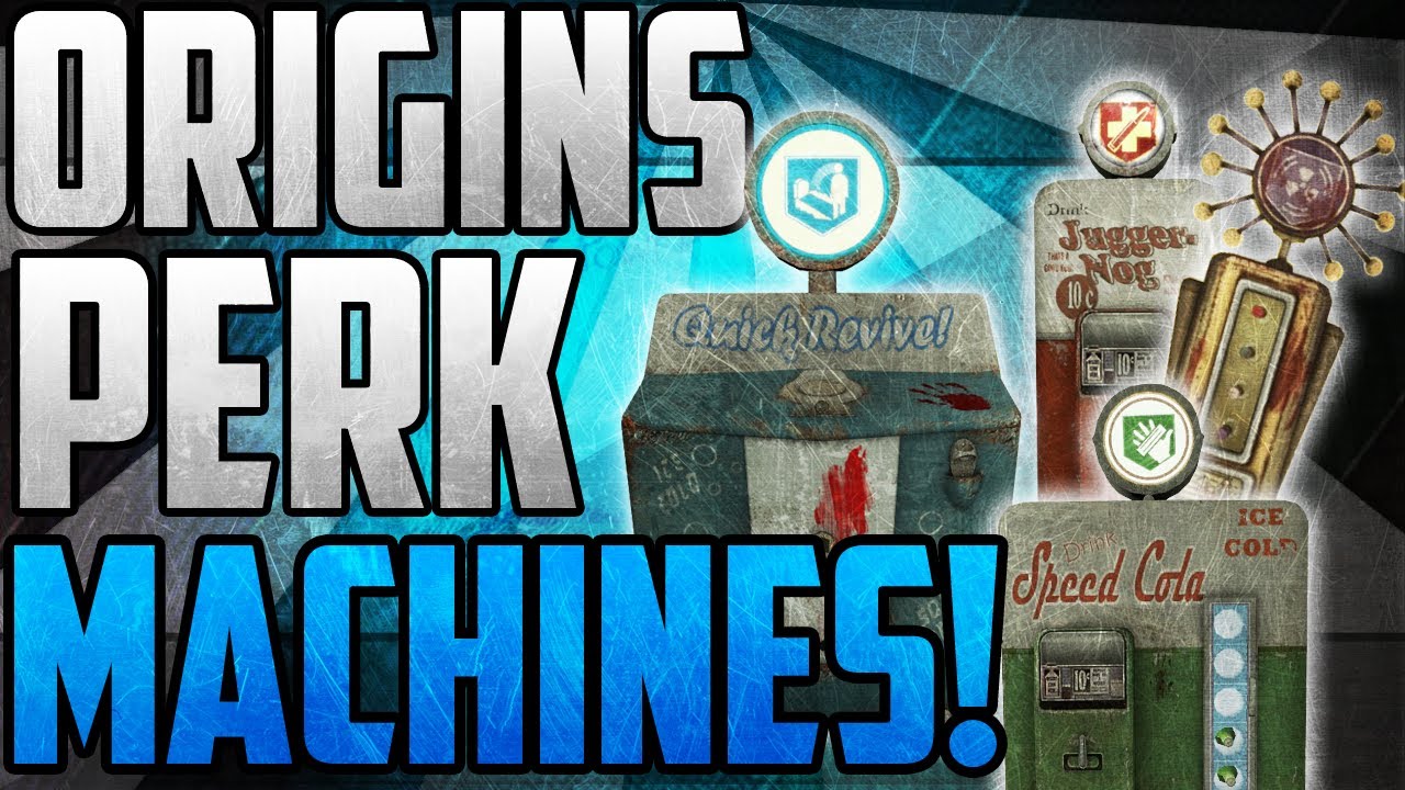 Zombie Origins: Perk Machines -  Who made them? 