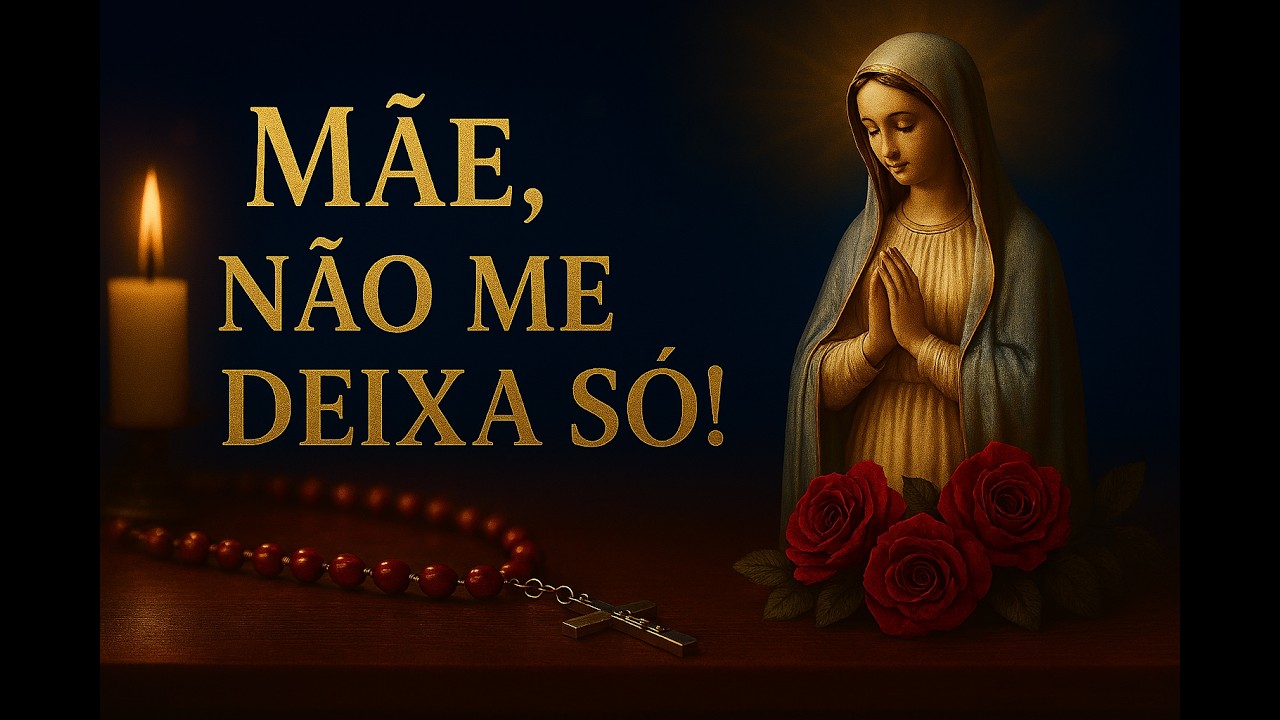 Mãe, não me deixa só!
