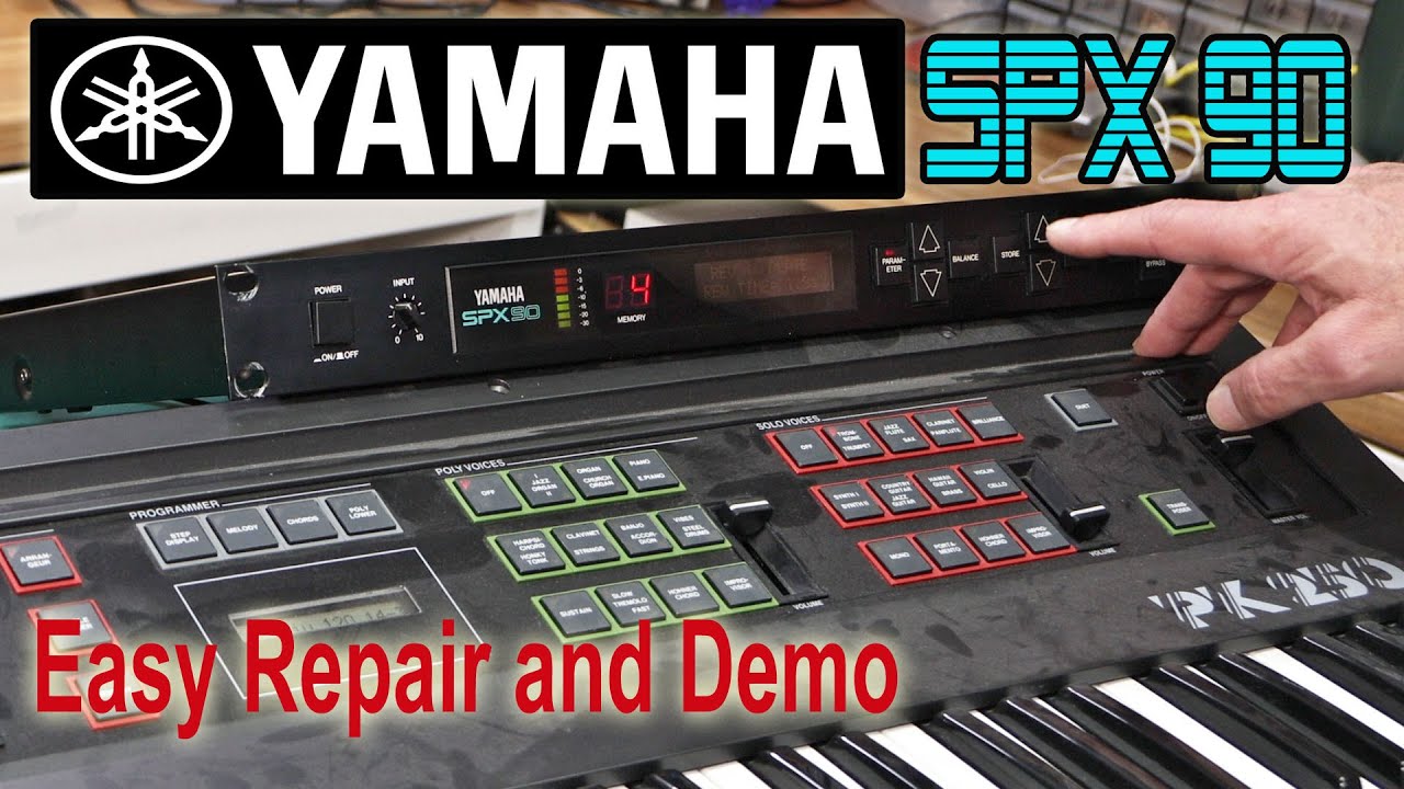 Yamaha SPX 90 Repair  Synth Hunter Episode 41