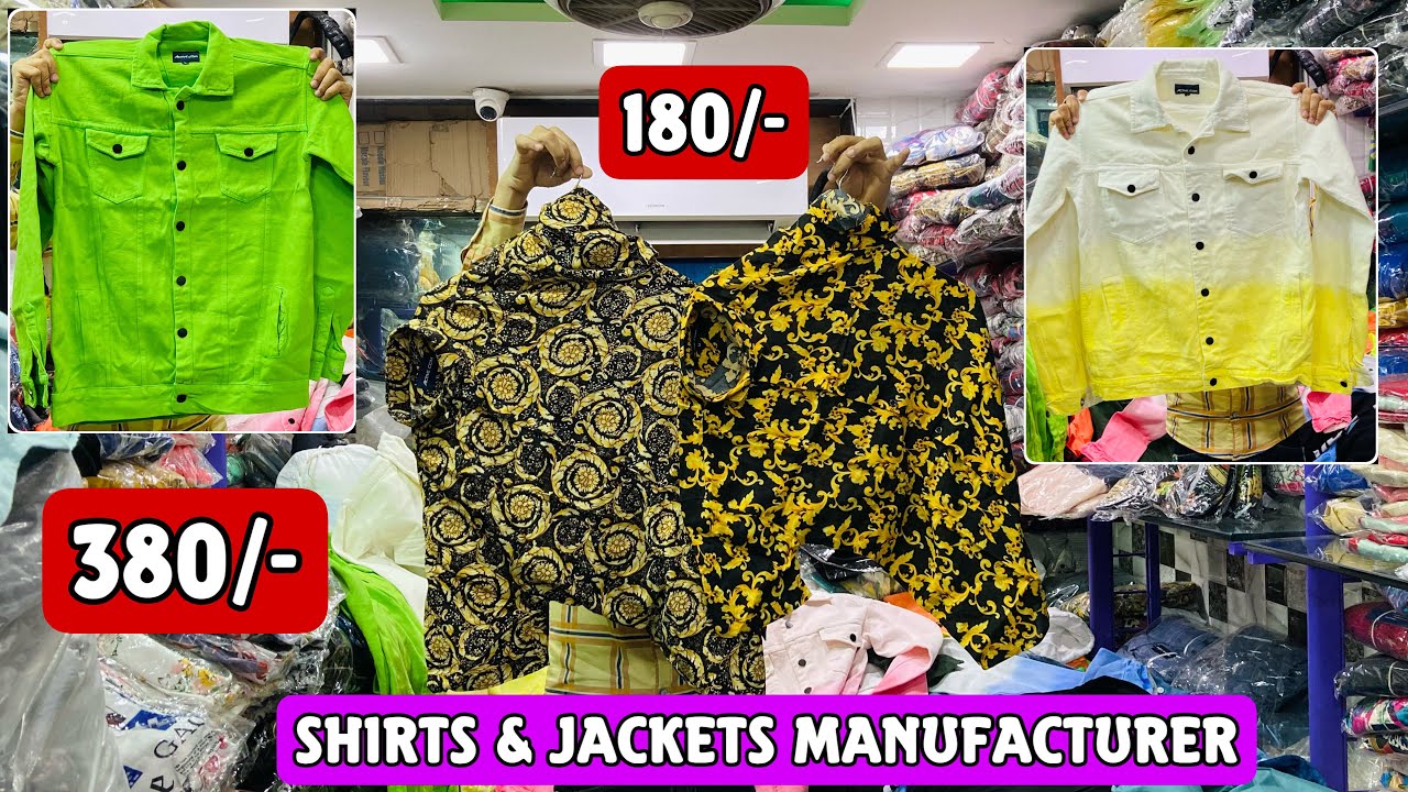 Rayon Shirts & Jackets manufacturer | Mumbai Biggest wholesale Market | wadala