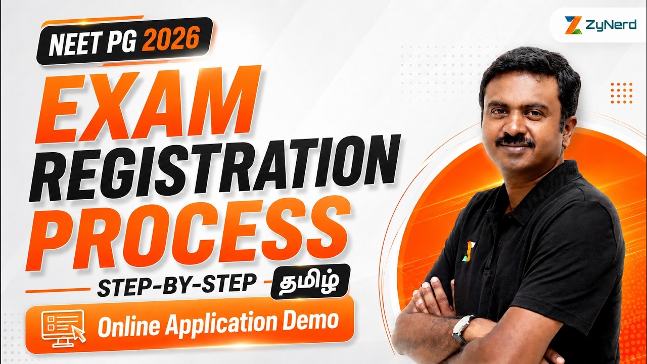 NEET PG 2026 - Exam Registration Process | Step-by-Step Online Application Demo | Tamil