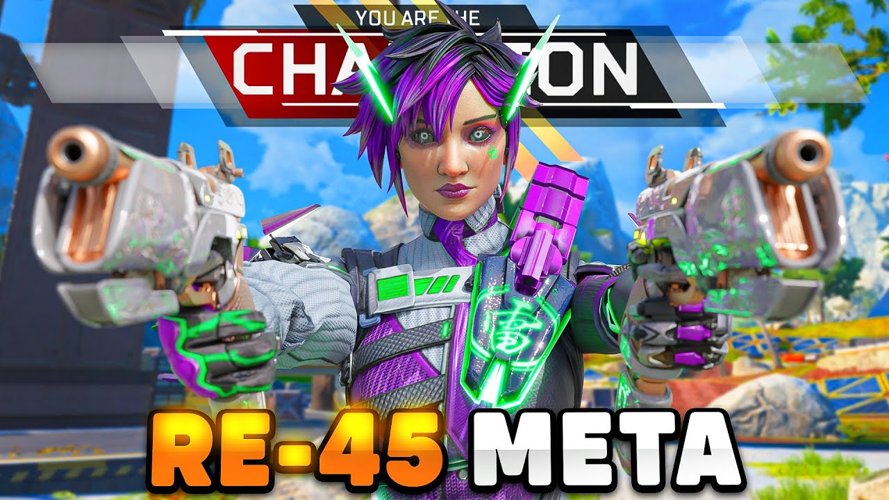 The New RE-45 Meta Is Actually Disgusting - Apex Legends