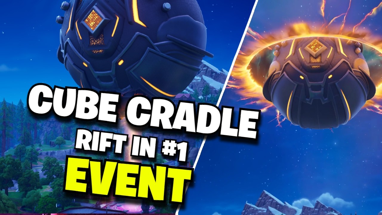 Fortnite | CH7 CUBE CRADLE LIVE MINI-EVENT - HD Cinematic