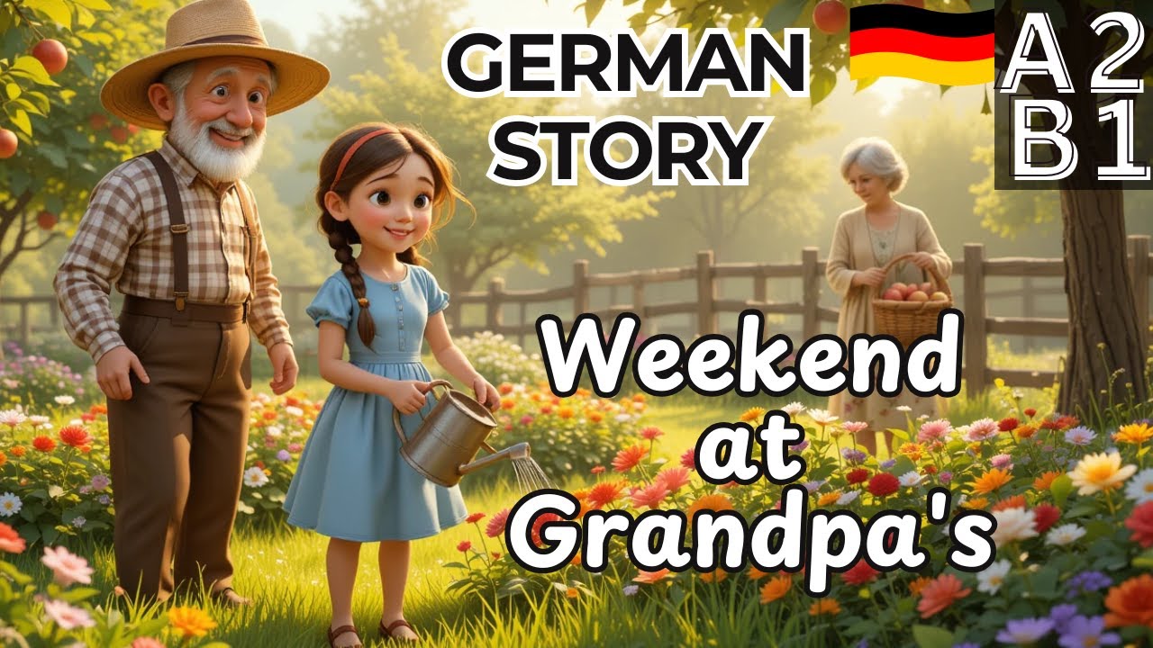 A Weekend at the Grandparents' &ndash; German Story for Beginners with Vocabulary