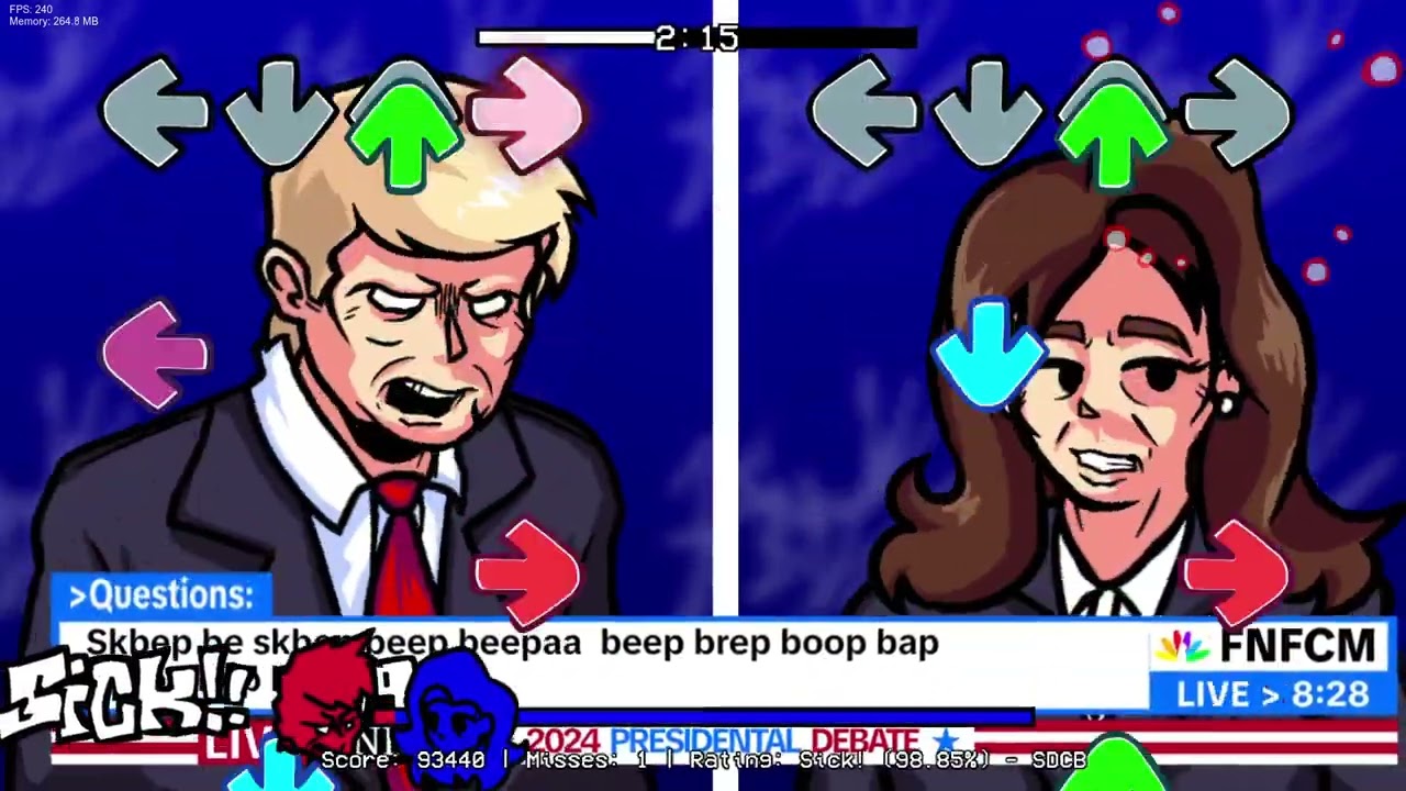 FNF Rap To The White House [FNF Mod Showcase]