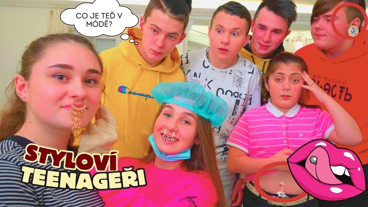 PODROSTI SI UDĚLALI PÍRSING! Proč se kluci a holky pohádali? Lady Diana a dobrodružství 😎