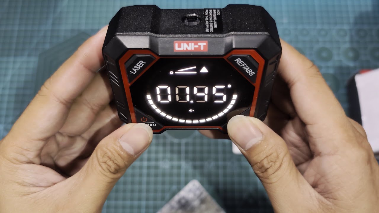 UNI T Angle Meter LM320F Unboxing and Test - ASMR