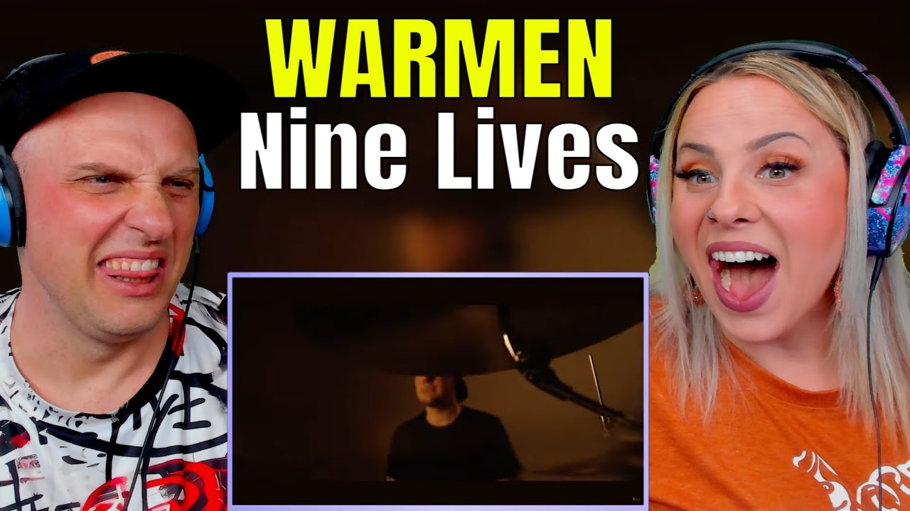 Первая реакция на WARMEN - Nine Lives (официальный клип) РЕАКЦИИ THE WOLF HUNTERZ