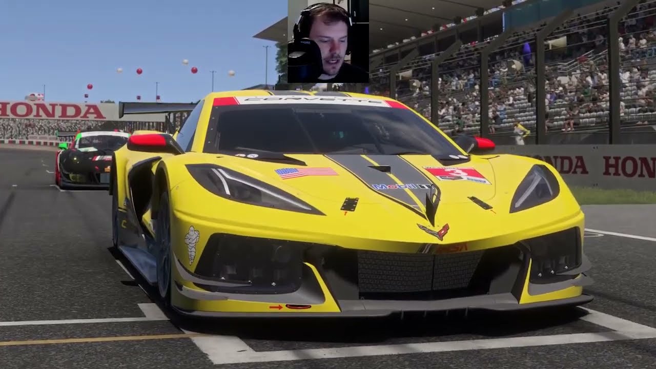 STARTING LAST: GT Multiplayer at Suzuka in the C8 Vette! Battling Traffic (Forza Motorsport)