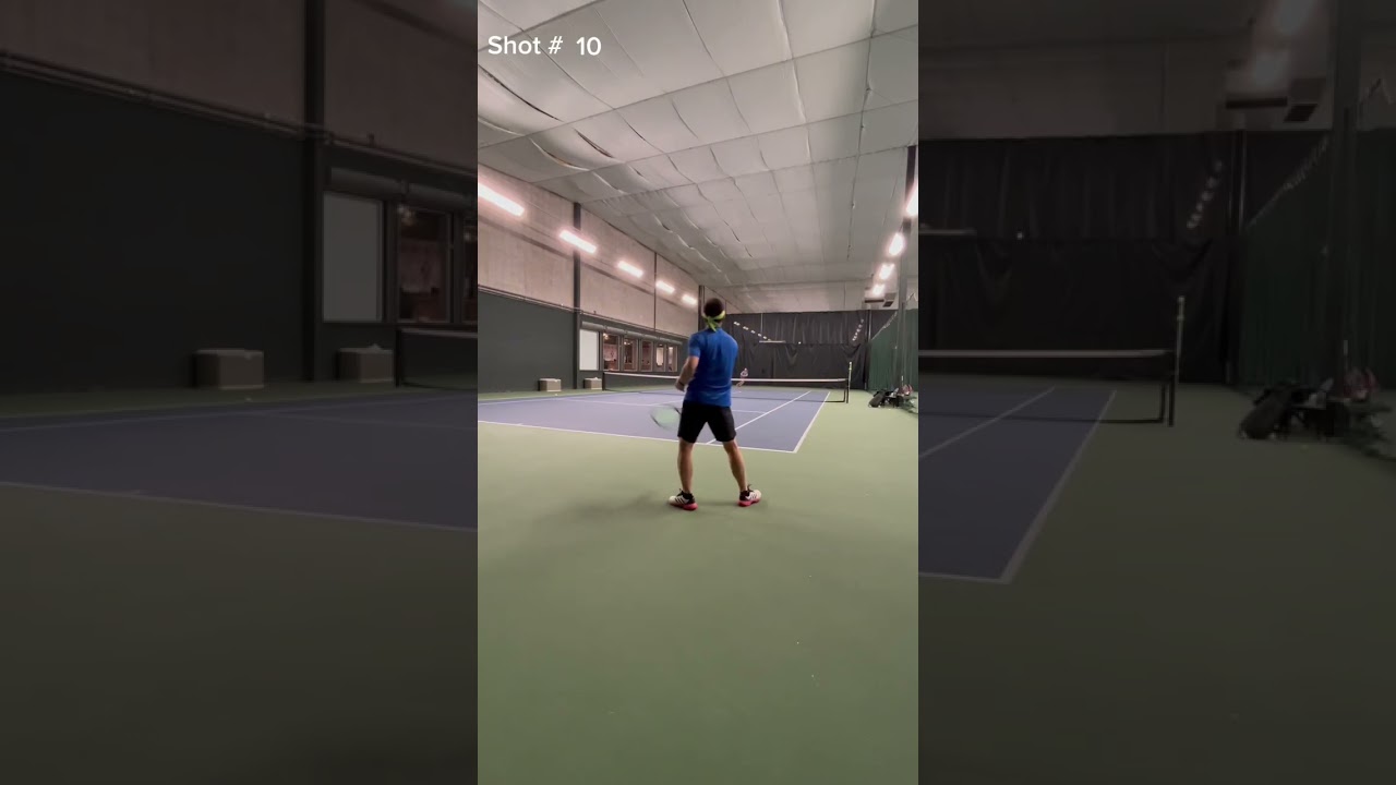 Wilson Blade 98 v7 (my buddy) vs Solinco Blackout 300 (me) with Solinco Hyper G at 55 lbs