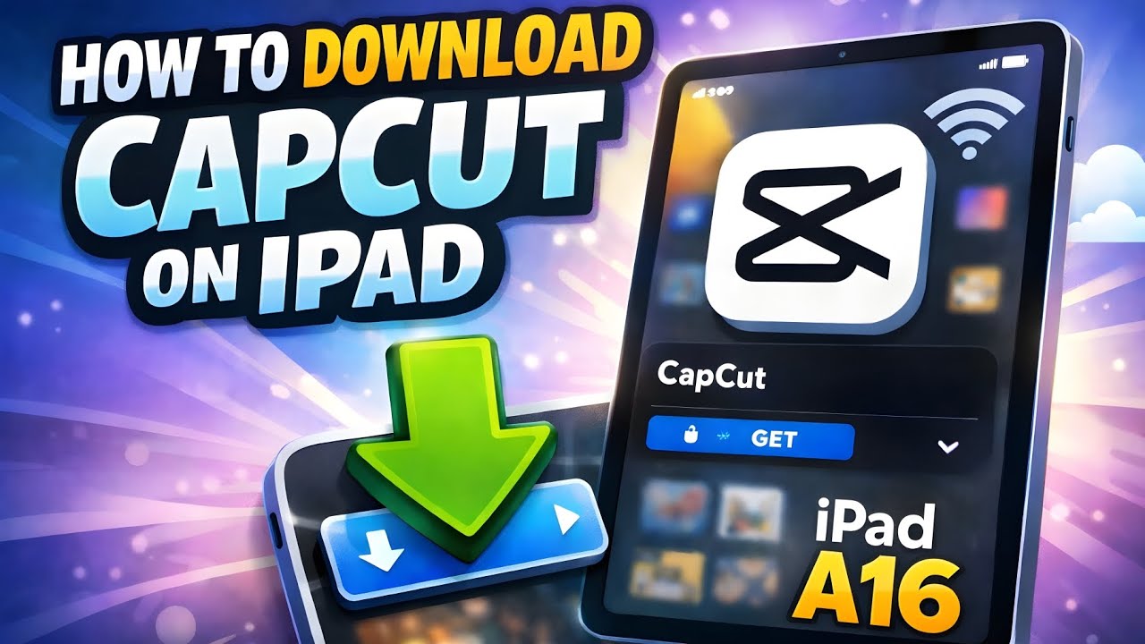 iPad A16 CapCut Pro Download & Setup | Full Tutorial 2026