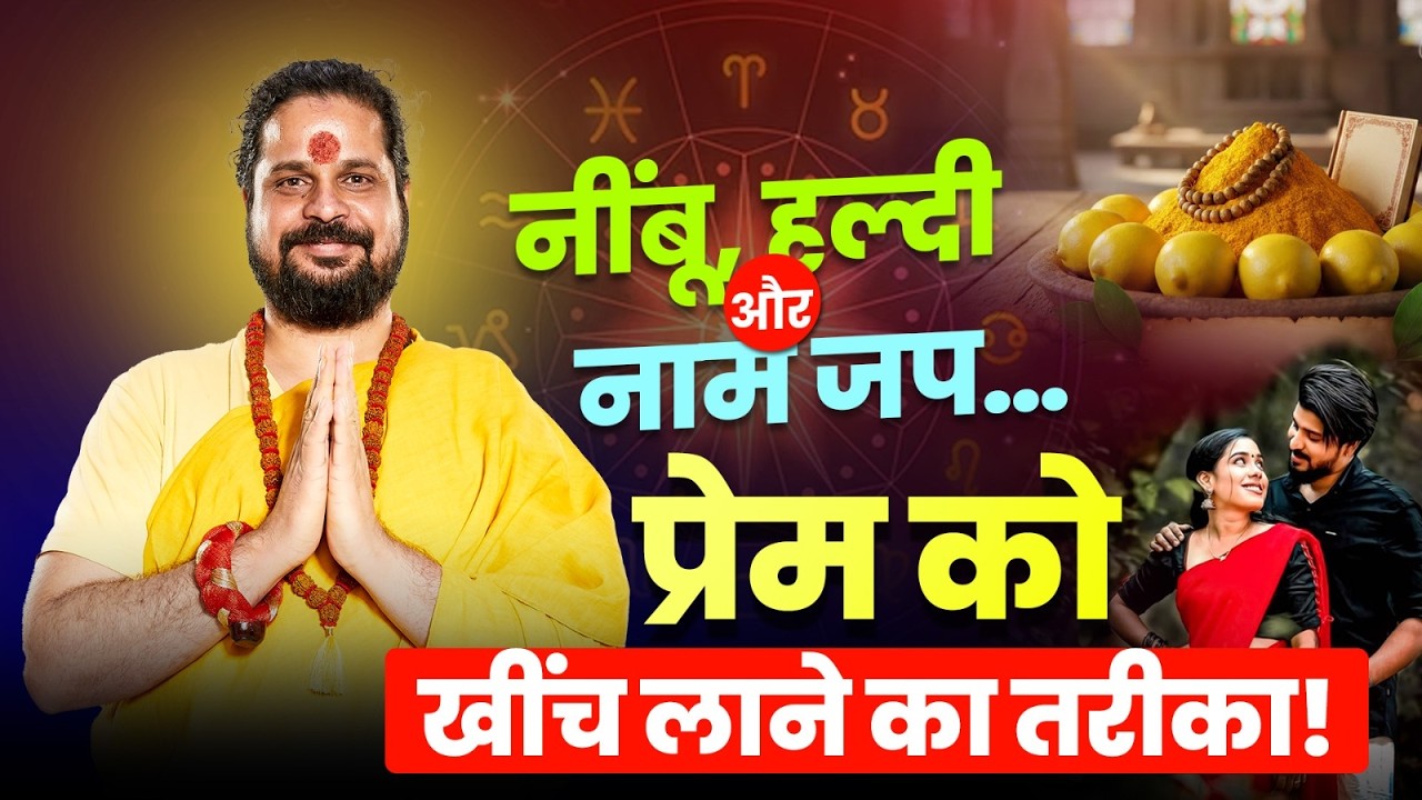 नींबू, हल्दी और नाम जप… प्रेम को खींच लाने का तरीका! #loveproblem #horoscope #marriageissues