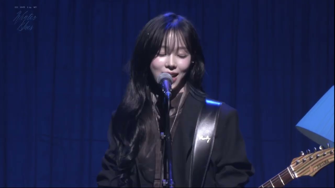 에스파 윈터 Winter - Blue 20251203 #winter #winterblues #my #ice #aespa