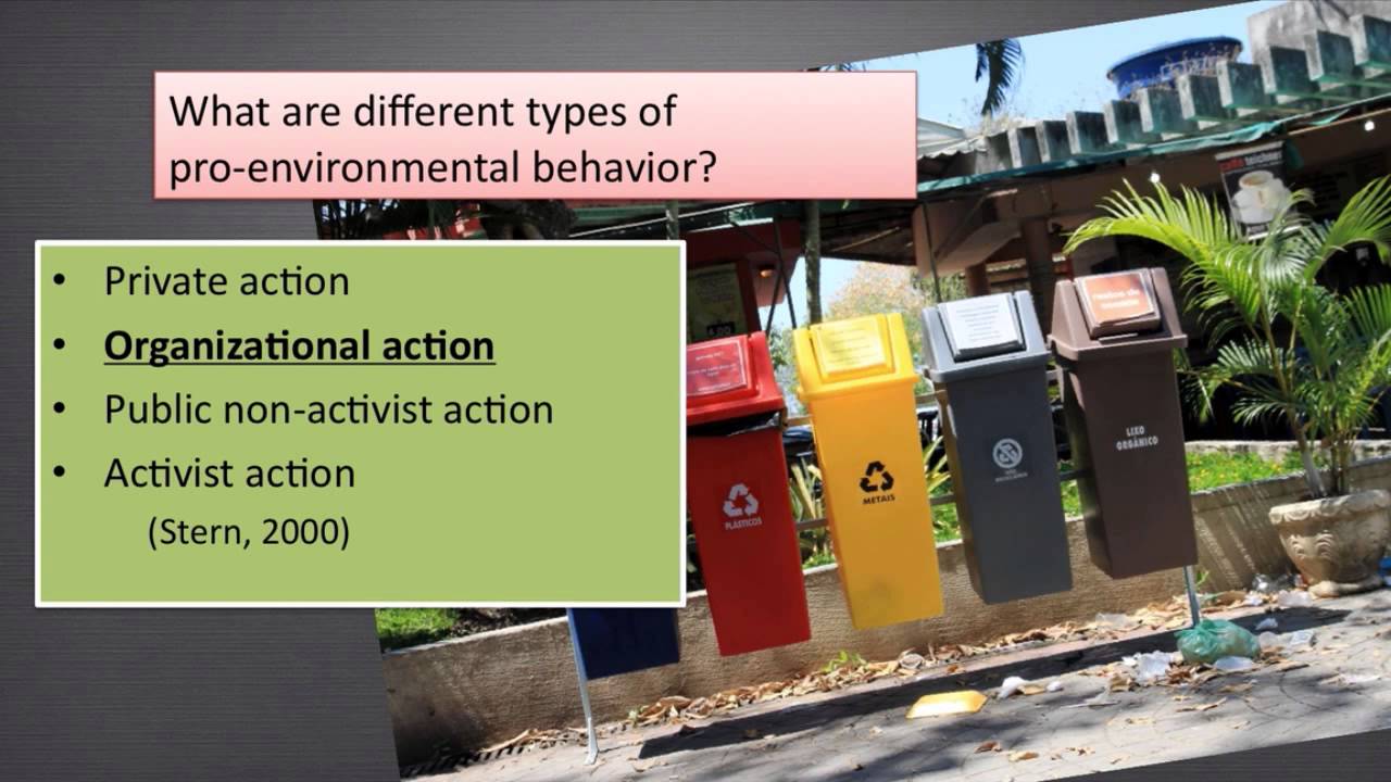 EEResearch: Pro-environmental behavior
