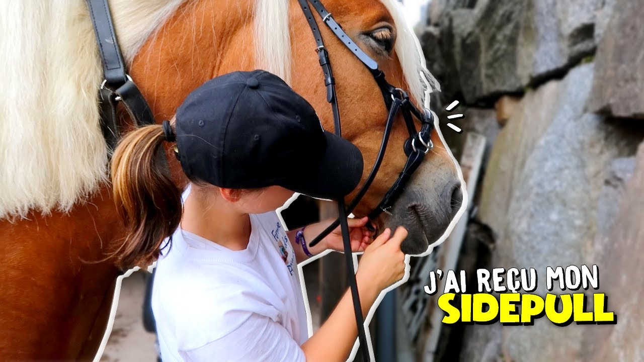 UNBOXING et essai de mon sidepull TAILLE XXL pour Lili 🤩