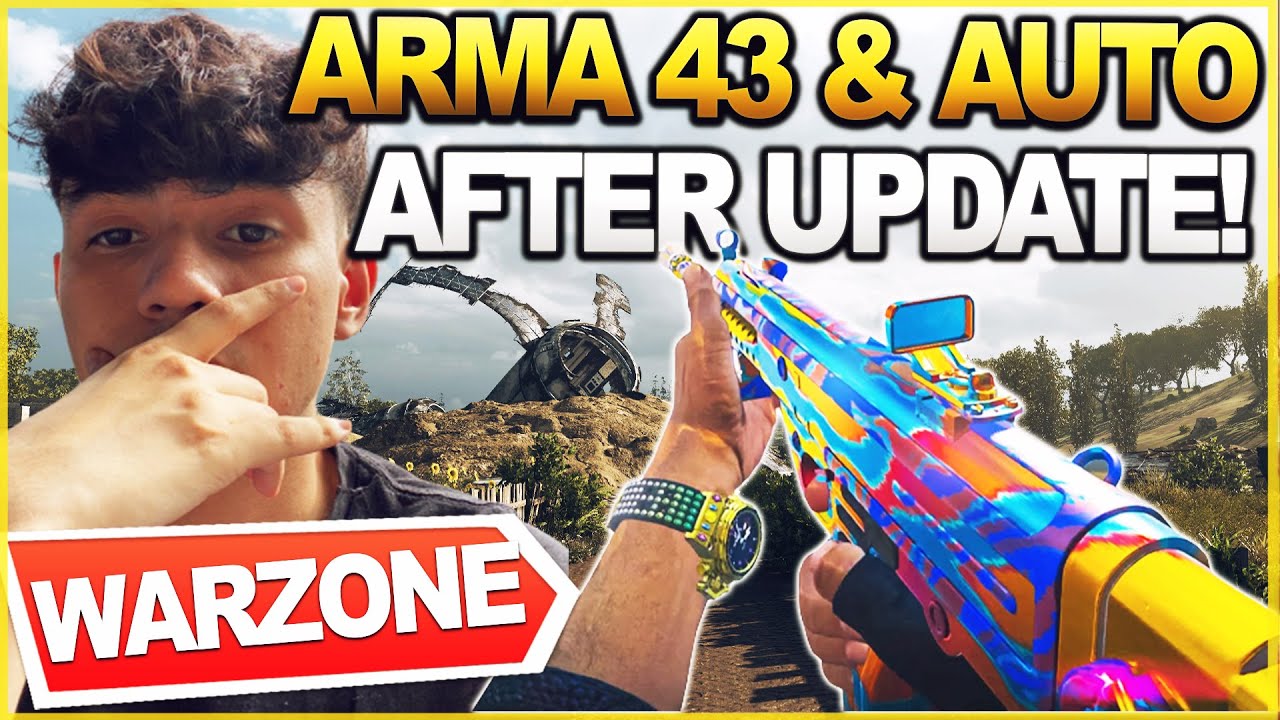 DiazBiffle tries to using NEW ARMAGUERRA43 & AUTOMATON Loadout After Update! - Warzone