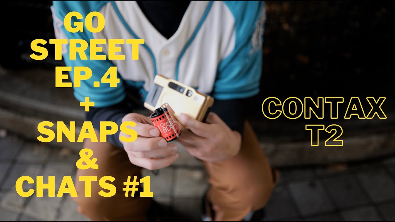 Is Shinjuku Street Photography dangerous? | Contax T2 | Go Street ep.4 + Snaps and Chats 1