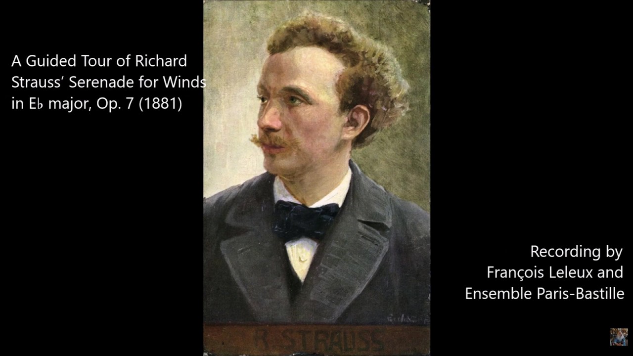 A Guided Tour of Richard Strauss' E♭-major Serenade for 13 Wind Instruments, Op. 7 (1881) REPOST