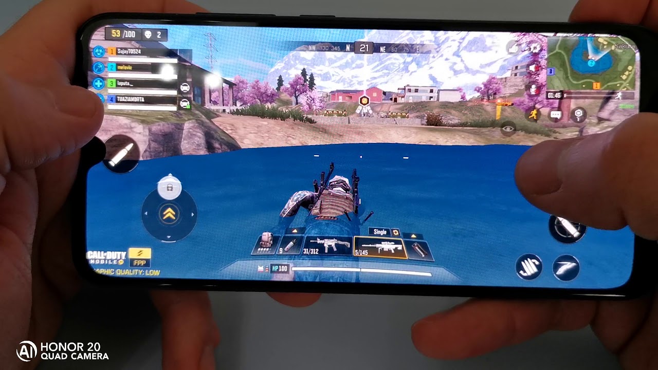 Xiaomi Mi a3 4/64 Snapdragon 665 Call of Duty Mobile 60fps Test