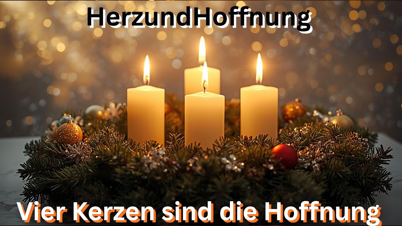 VIER LICHTER SIND DIE HOFFNUNG  | Die schönste Advents- & Weihnachtshymne (Official Music Video)