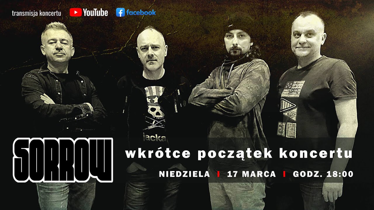 Sorrow - koncert na żywo w Polskim Radiu Białystok