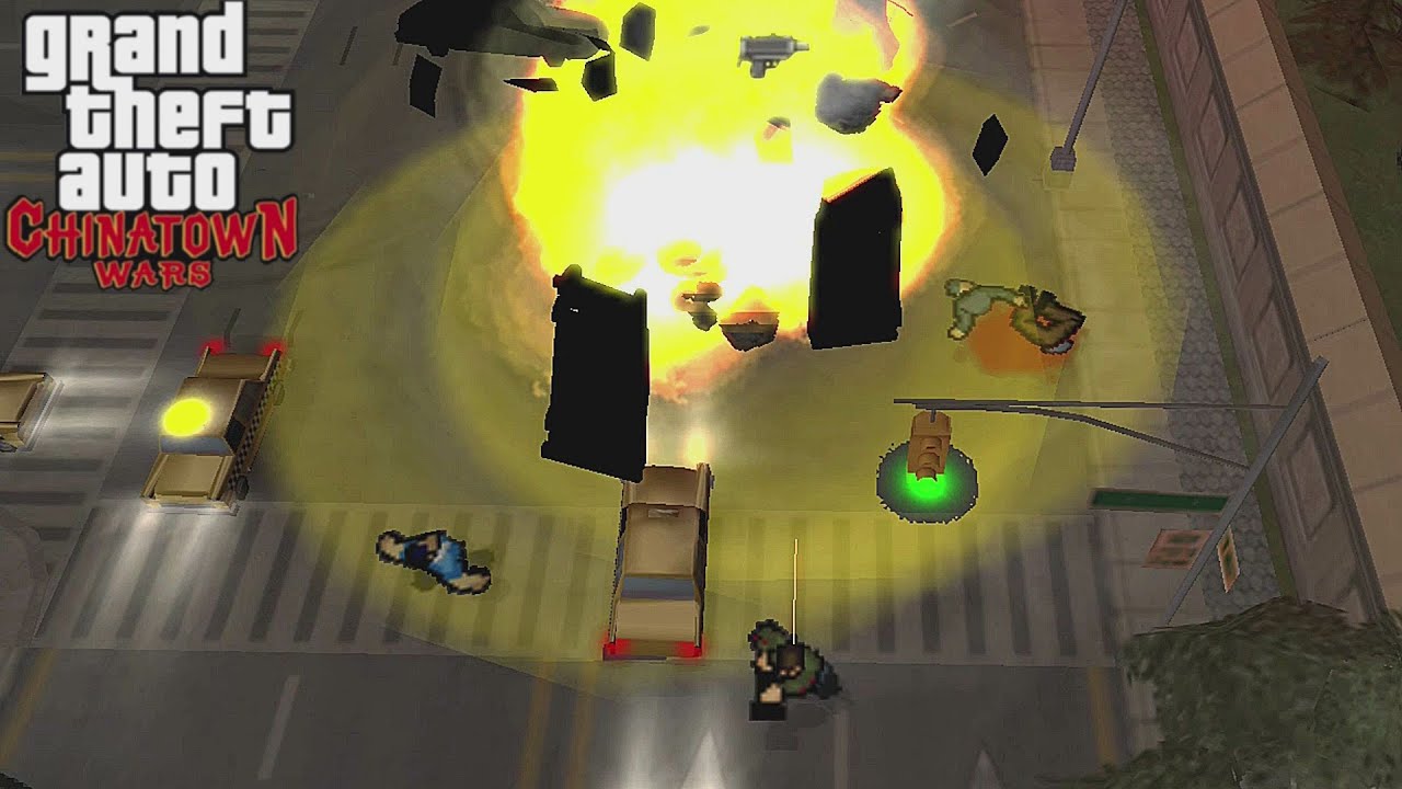 GTA: Chinatown Wars [PSP] Free-Roam Gameplay #6 [HD]