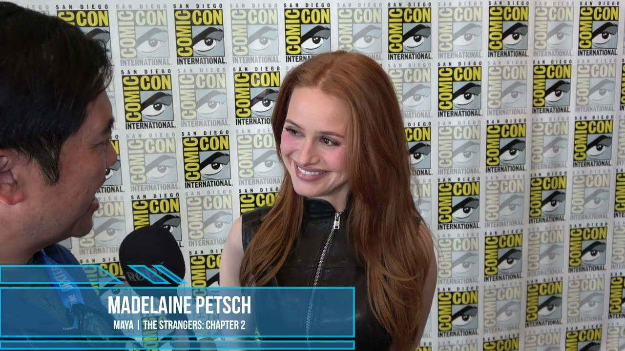 Madelaine Petsch Interview for The Strangers Chapter 2 SDCC 2025