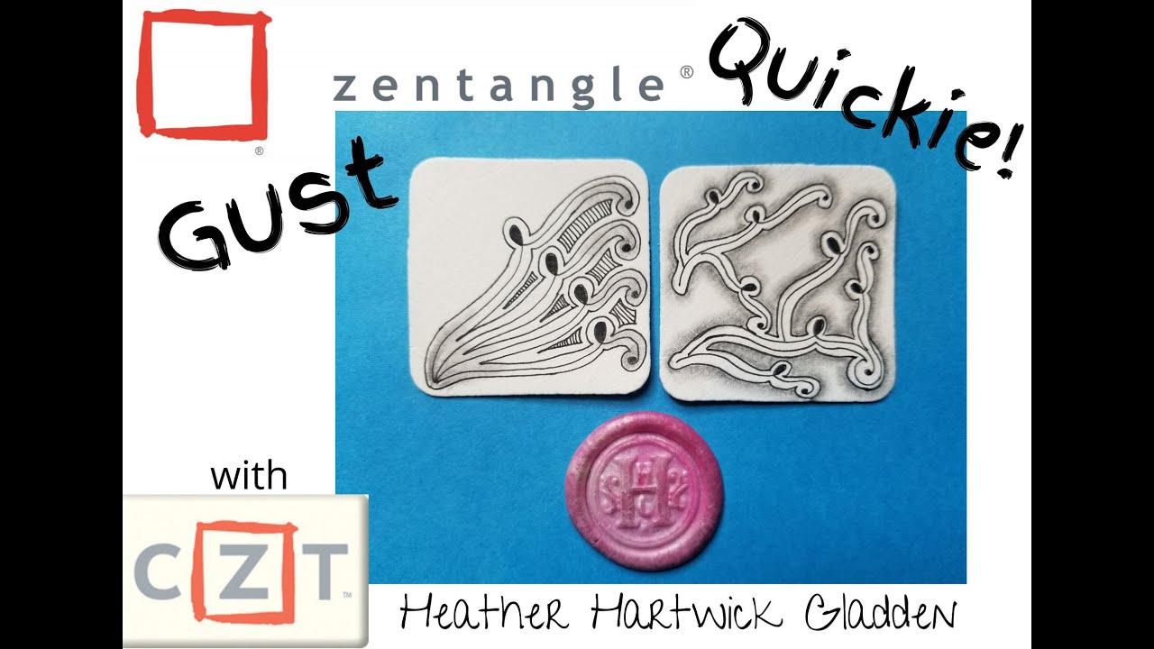 Gust | Zentangle® Quickie