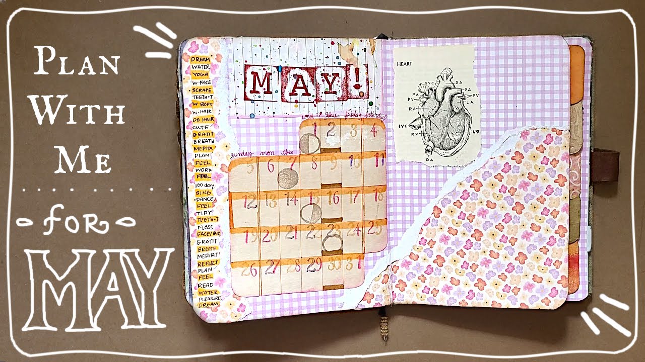 (a late) May Bullet Journal Plan With Me lol - How I Design Spreads