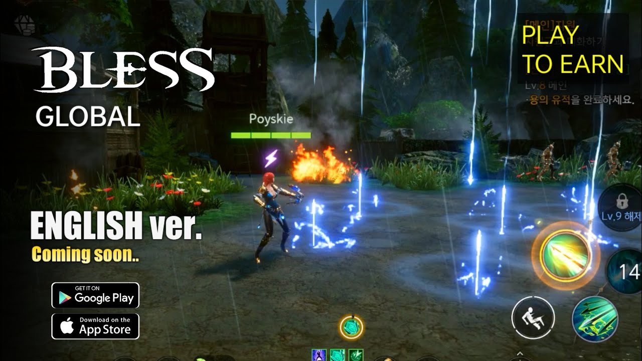 Bless Global Gameplay - New Play to Earn