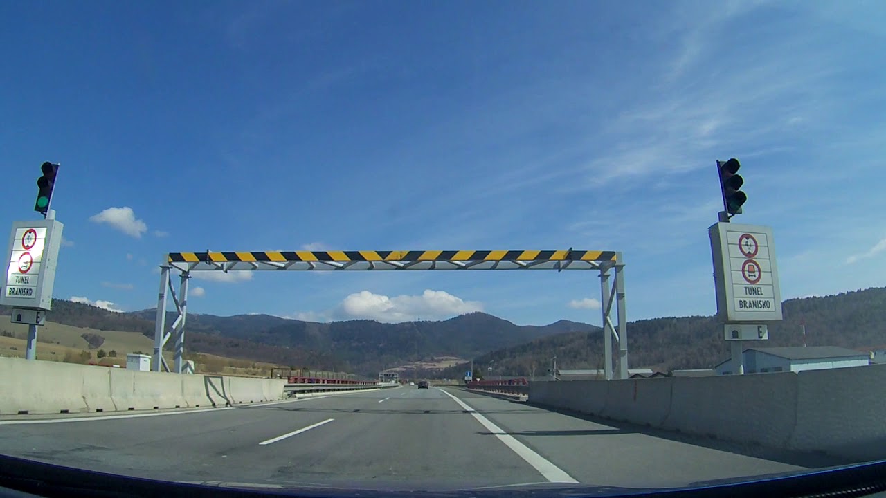 MOJE SLOVENSKO - Po diaľnici D1- Levoča - Víťaz pohľadom z auta