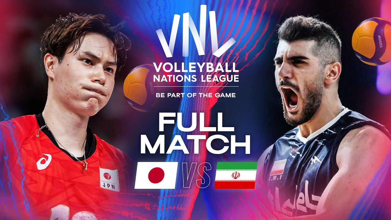 The BEST Volleyball from Japan! 🇯🇵 - Japan vs. Iran | VNL 2024 - Full Match | Week 2