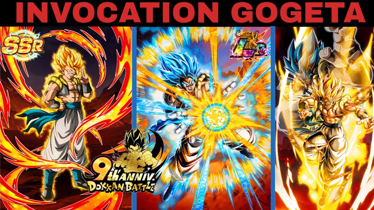 PREMIER MULTI??? INVOCATION GOGETA 9ANS - DRAGON BALL DOKKAN BATTLE FR