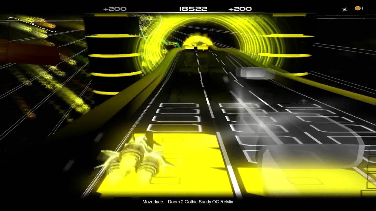 Audiosurf: Mazedude - Doom 2 Gothic Sandy (OC ReMix)